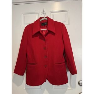 Kristen Blake Woman’s  Small Coat  Blazer Christmas Vintage 100% Wool USA